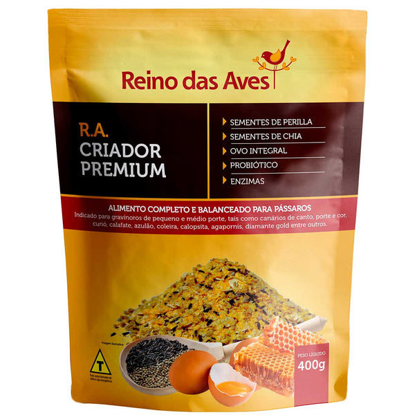 Farinhada com Ovos - RA Criador Premium - 400g