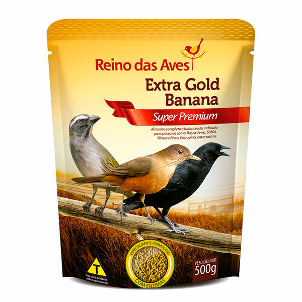 Ração Extra Gold Banana - 500g