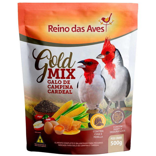 Galo de Campina e Cardeal Gold Mix - 500g