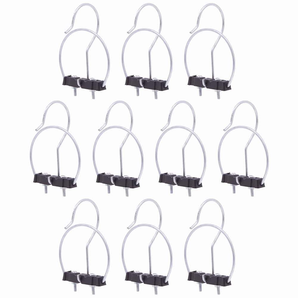 Kit 10 Alça Redonda Zincada para Gaiolas