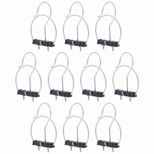Kit 10 Alça Redonda Zincada para Gaiolas