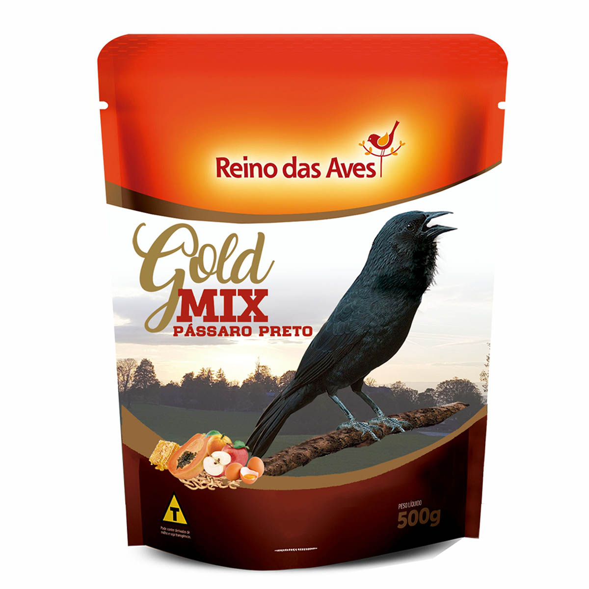 Pássaro Preto Gold Mix - 500g