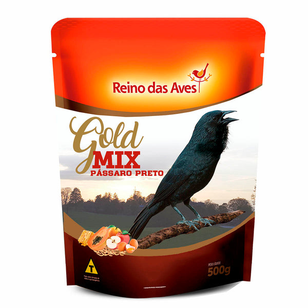 Pássaro Preto Gold Mix - 500g