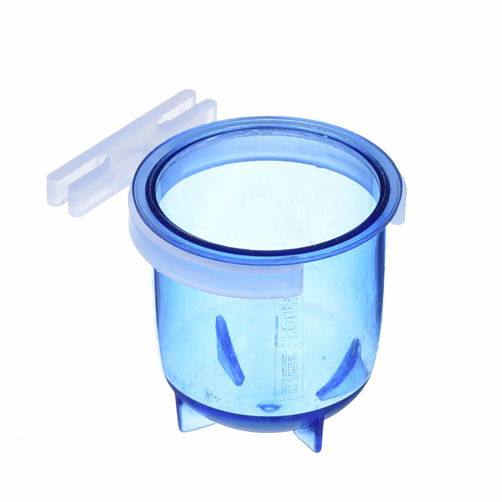 Porta Vitamina Médio Azul C/ Garra - Malha Fina