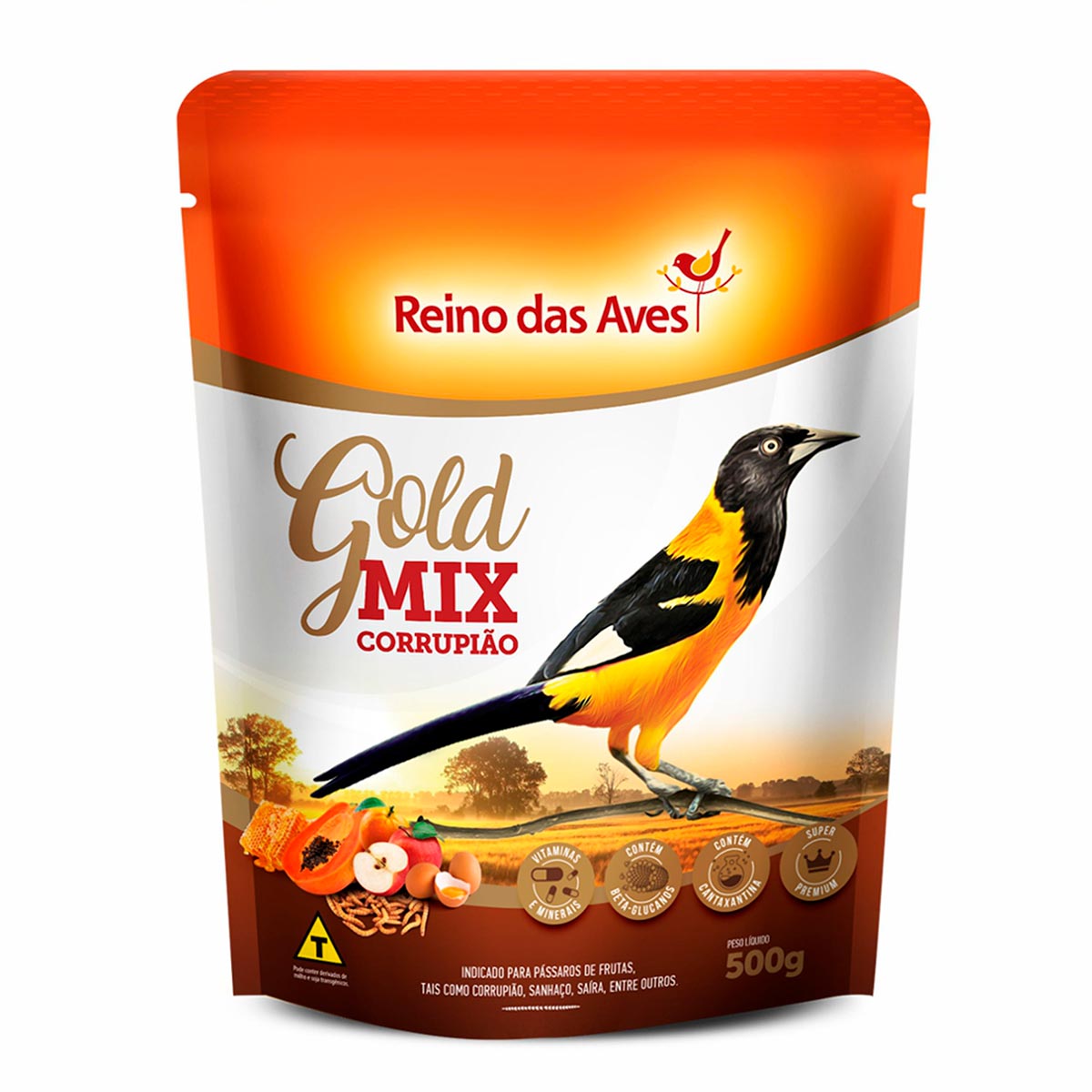 Ração Corrupião Gold Mix - 500g