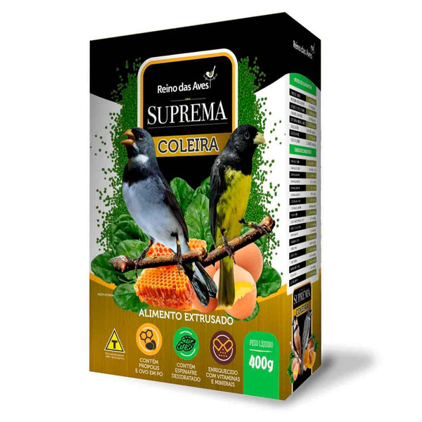 Ração Suprema Coleira - Reino das Aves